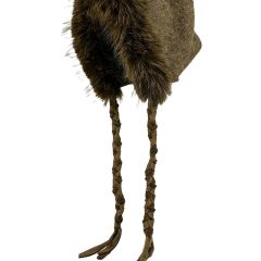 帽子女秋冬款加厚保暖毛线帽防寒护耳显脸小包头帽套头帽