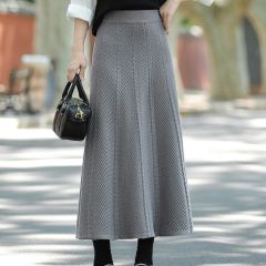 唐狮2026秋冬女半身裙修身显瘦舒适百搭女高腰显瘦百搭半身长裙